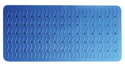Sapho Ridder kaucsuk kilépő szőnyeg, Playa kék 380x720 mm (68303)