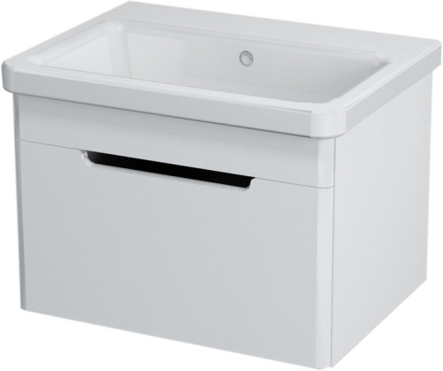 Sapho ELLA 56,5x39x43 cm mosdótartó szekrény 1 fiókkal, mosdó nélkül, fehér (EL060-3030)