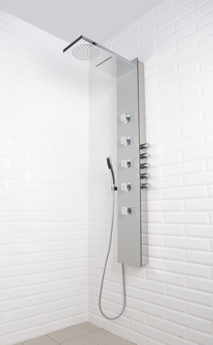 Sapho SOUL 200 zuhanypanel, 210x1500mm, fehér (78761)