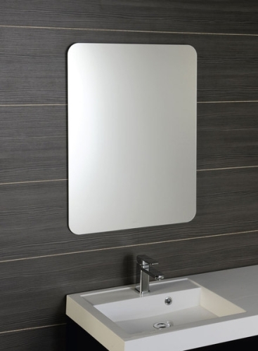 Sapho ISHAPE 60x80 cm tükör, lekerekített sarkokkal, akasztó nélkül (AG468)