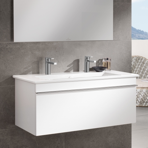 Villeroy and Boch Venticello 120x50 cm beépíthető mosdó, 2 csaplyukkal 4104CK01