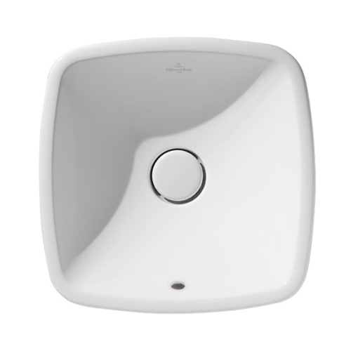 Villeroy and Boch Loop & Friends 38x38 cm ráültethető mosdó, túlfolyóval 51490001 (5149 00 01)