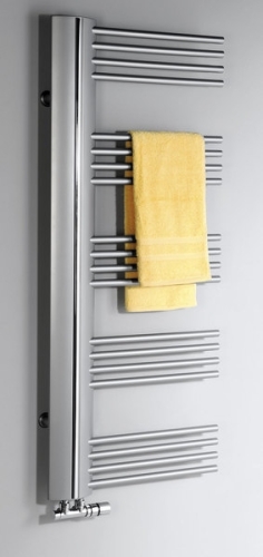 Sapho ELIT fürdőszoba radiátor, ezüst, 530 W, 575x1070 mm JOBB (E-611P)