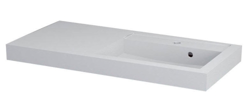 Sapho 100x48 cm mosdó, balos (ELS100L)*