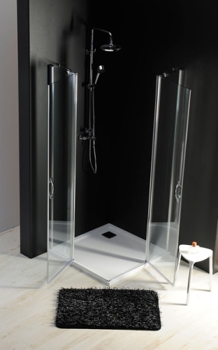 Sapho ONE 90 cm zuhanyajtó, transzparent üveg (GO4890)
