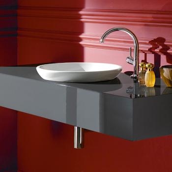 Villeroy and Boch Loop & Friends 38 cm félig besüllyesztett ráültethető mosdó, túlfolyó nélkül 41180101 (4118 01 01)
