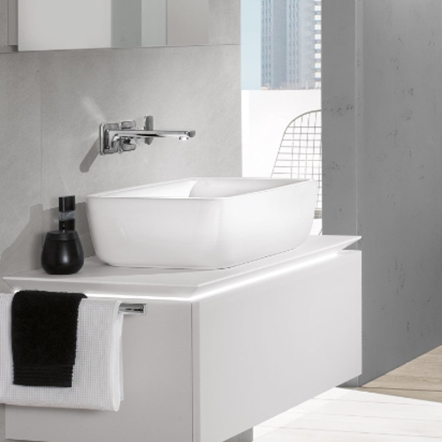 Villeroy and Boch Architectura 60x40 cm ráültethető mosdó, túlfolyó nélkül 41276101 (4127 61 01)