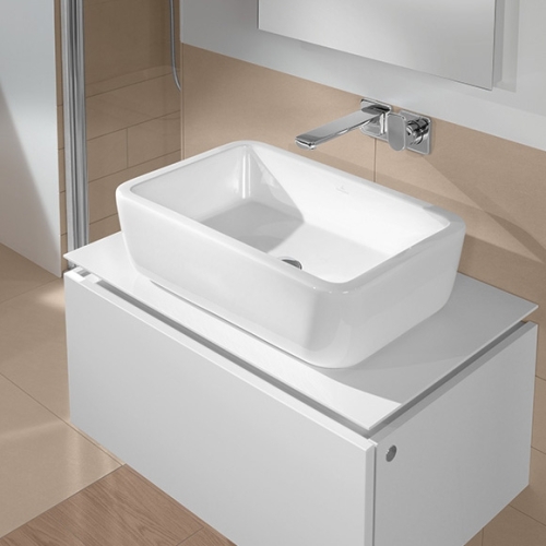 Villeroy and Boch Architectura 60x40 cm ráültethető mosdó, túlfolyó nélkül 41276101 (4127 61 01)