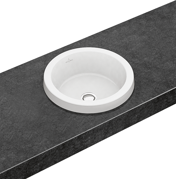Villeroy and Boch Architectura 41,5 cm beépíthető mosdó, túlfolyó nélkül 41654101 (4165 41 01)