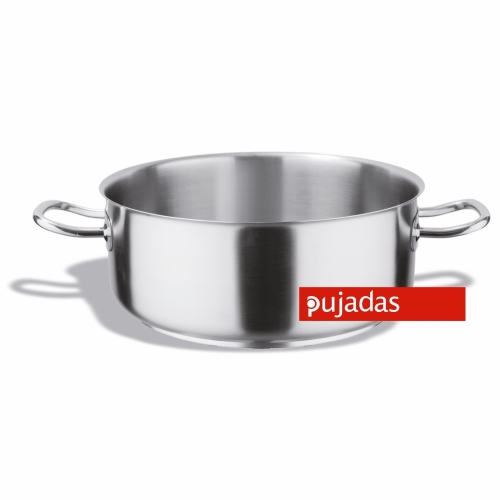 Pujadas rozsdamentes lábas fedő nélkül átm. 40 cm, 19.5 liter, PU217040 (217.040)
