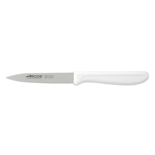 Arcos hámozókés 10 cm-es penge, fehér markolat ARC188624