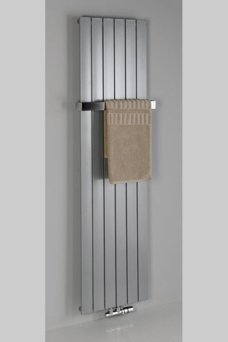 Sapho COLONNA fürdőszobai radiátor 602x1800mm, 1205W, metál ezüst (IR146)