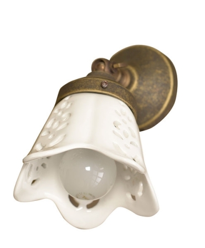 Sapho SORENTO lámpa E14 40W, 230V, kerámia búrával, bronz (MC098)