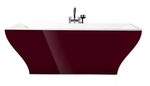 Villeroy and Boch La Belle 180x80 cm szabadon álló fürdőkád, Framboise UBQ180LAB2PDDUV-01