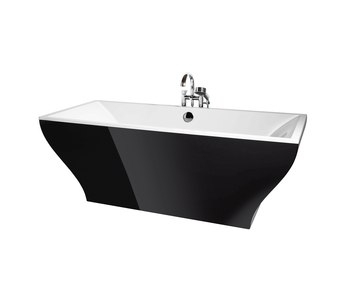 Villeroy and Boch La Belle 180x80 cm szabadon álló fürdőkád, Graphite Noir UBQ180LAB2PDT1V-01
