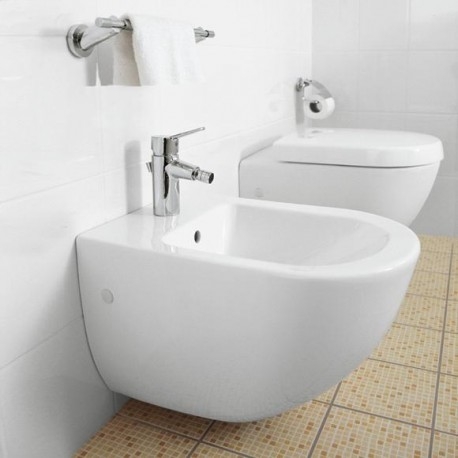 Villeroy & Boch Subway fali bidé, CeramicPlus 7400 00 R1 (740000R1)