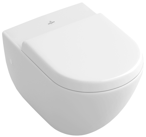 Villeroy & Boch Subway lapos öblítésű fali wc, 6603 10 01 (66031001)