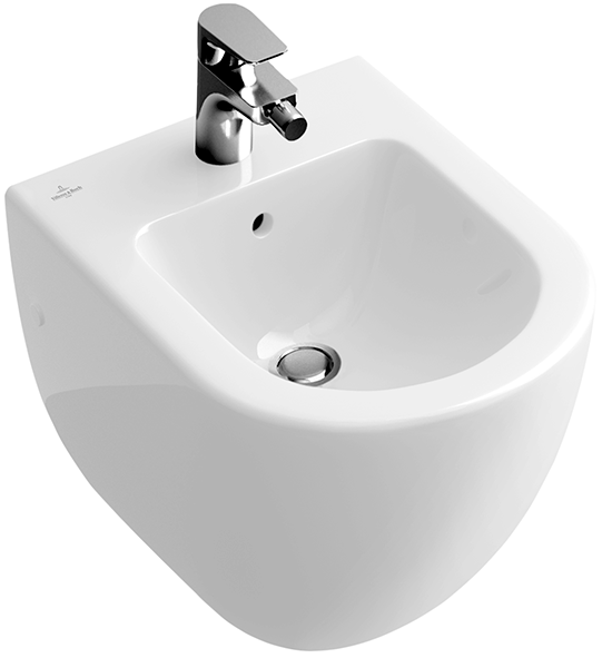 Villeroy & Boch Subway fali bidé, kompakt 7406 00 01 (74060001)