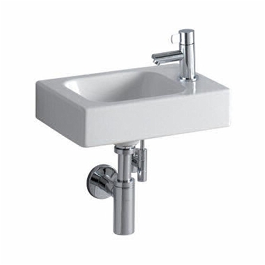 Keramag Icon xs kézmosó jobb oldali csaplyukkal keratect felülettel (38x28 cm, 124736600)