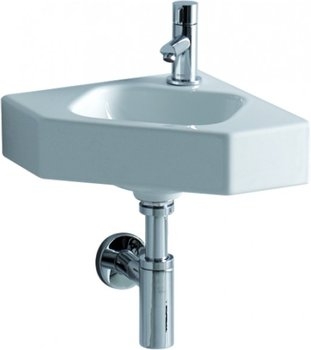 Keramag Icon xs sarok kézmosó keratect felülettel (32,5x32,5 cm, 124729600)