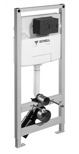 Schell Montus C 120 falba építhető szerelőelem, fehér nyomólappal 030560099 + 030681599