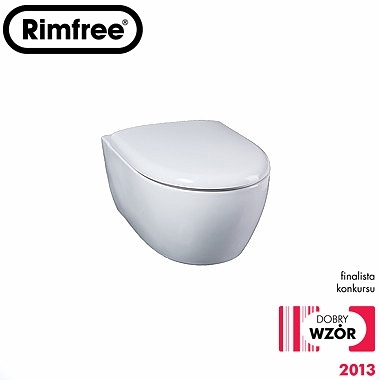 Keramag 4 U fali WC Rimfree, öblítőperem nélkül keratect felülettel (203460600)