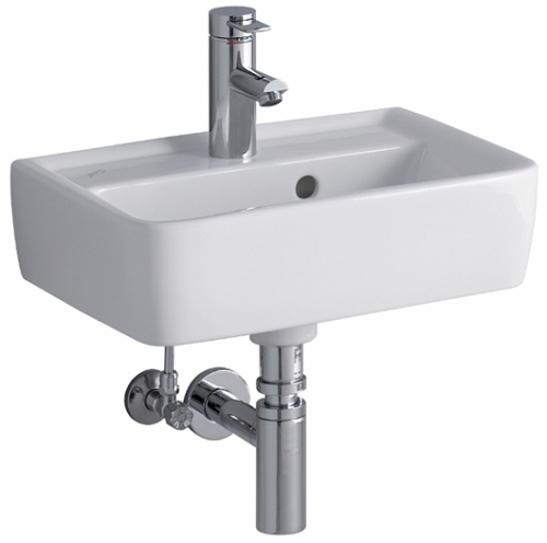 Keramag Renova Nr. 1 Plan kézmosó csaplyukkal keratect felülettel (45x32 cm, 272145600)