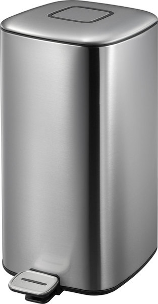 Sapho REGENT szemetes 32l, Soft Close, csiszolt inox, ezüst (DR303)