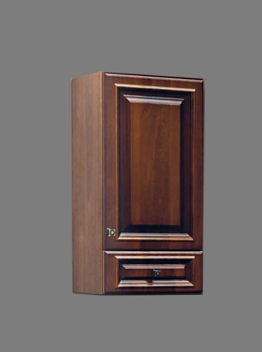 Guido Barokk 1020 felső fürdőszoba szekrény 1 ajtós 1 fiókos (39x87x29 cm, #Barokk 1020)