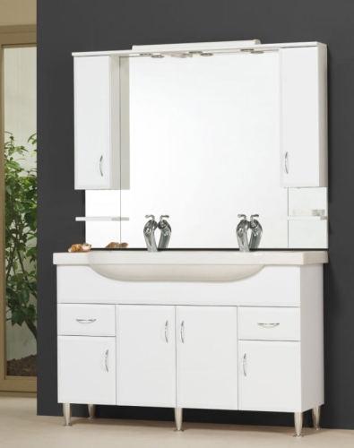 Tboss Bianka 130 fürdőszobabútor komplett szett (tölgy)