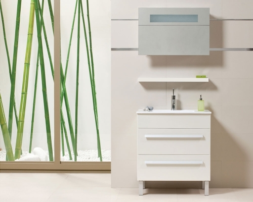 Tboss Premium 60 fürdőszobabútor komplett szett (szilva)