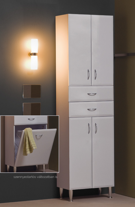 Tboss Bianka M53 fürdőszobai zárt álló szekrény (sonoma)