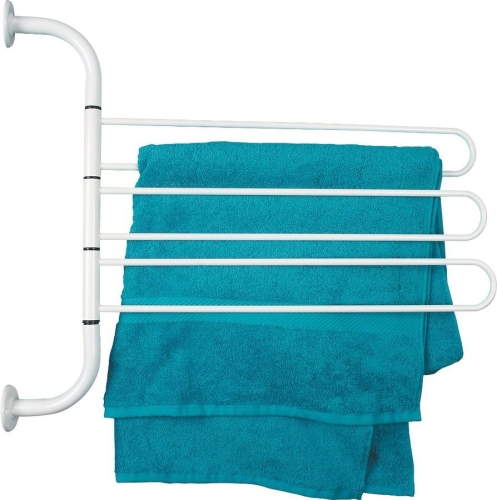 Aqualine WHITE LINE KOVEX Törülközőtartó, fehér (8002)