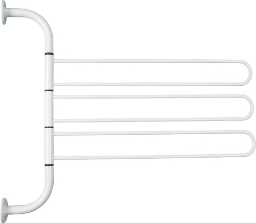 Aqualine WHITE LINE KOVEX Törülközőtartó, fehér (8002)