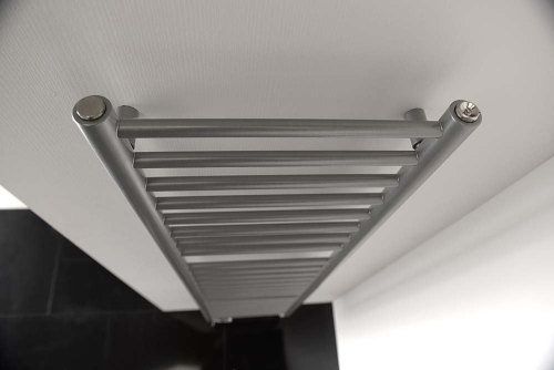 Sapho DINA fürdőszobai radiátor, 400x1560mm, 477W, metál ezüst IR364
