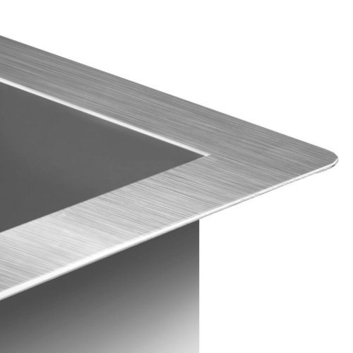 Sapho ZONDA mosogatótálca, inox, 60x47x25 cm (ZO6047)