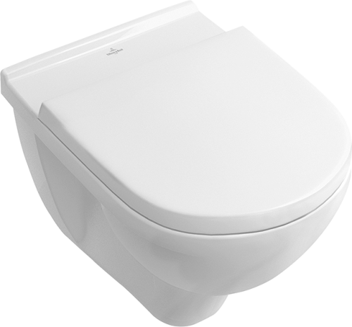 Villeroy & Boch O.novo mélyöblítésű fali WC lassan záródó WC-ülőkével, kombipack 5660 H1 01 (5660H101)