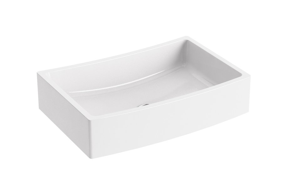 Ravak FORMY 02 600 D 60x41 cm mosdó túlfolyó nélkül, XJM01260000