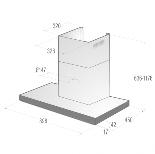 Gorenje páraelszívó WHT941A2XBG