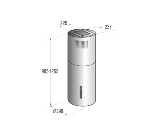 Gorenje páraelszívó WHC923E14X (514490)