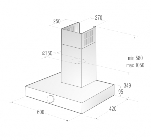 Gorenje Simplicity Design páraelszívó DTA6SY2W