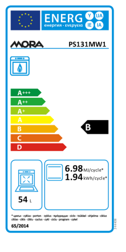 Gorenje Mora gáztűzhely PS131MW1