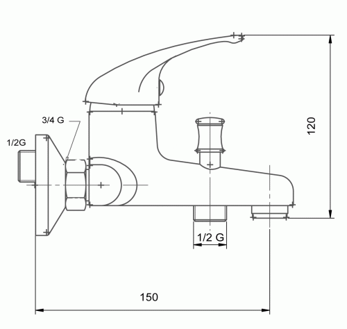 Novaservis Metalia 55 kádcsaptelep zuhanyszettel, szatén-króm, teli karral 55020,9