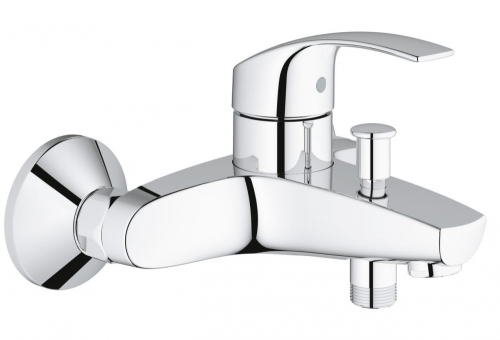 GROHE Eurosmart egykaros kádcsaptelep 33300002 + Grohe Grohclean 500 ml tisztítószer (33300002A)