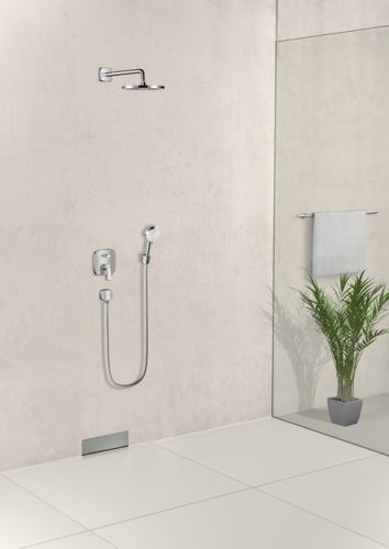 Hansgrohe Fixfit fali csatlakozás visszafolyásgátlóval 26457 000 (26457000)