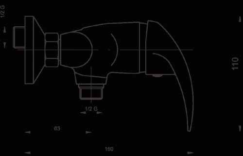 Novaservis Titania Lux zuhanycsaptelep, króm 91060,0