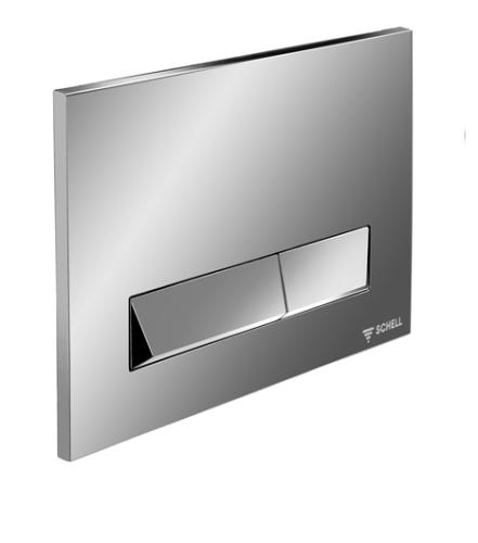 SCHELL LINEAR II WC-nyomólap, matt króm 030696499