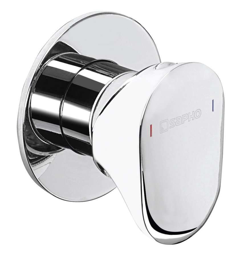 Sapho AXAMITE falbaépíthető csaptelep, 1 irányú, króm (AX40)