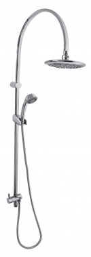 Novaservis kombi zuhanyrendszer felső csatlakozású zuhanycsaptelephez SET061,0