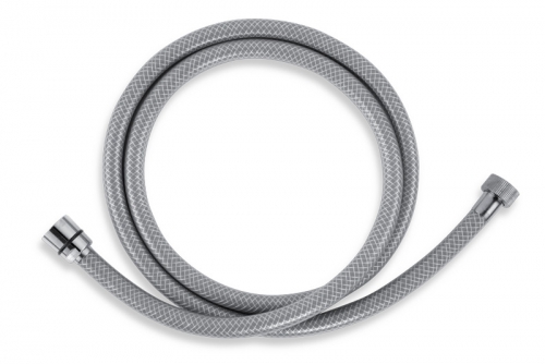 Novaservis műanyag zuhanycső, szürke PVC/200,8